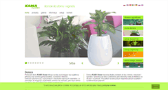 Desktop Screenshot of kamaflower.com